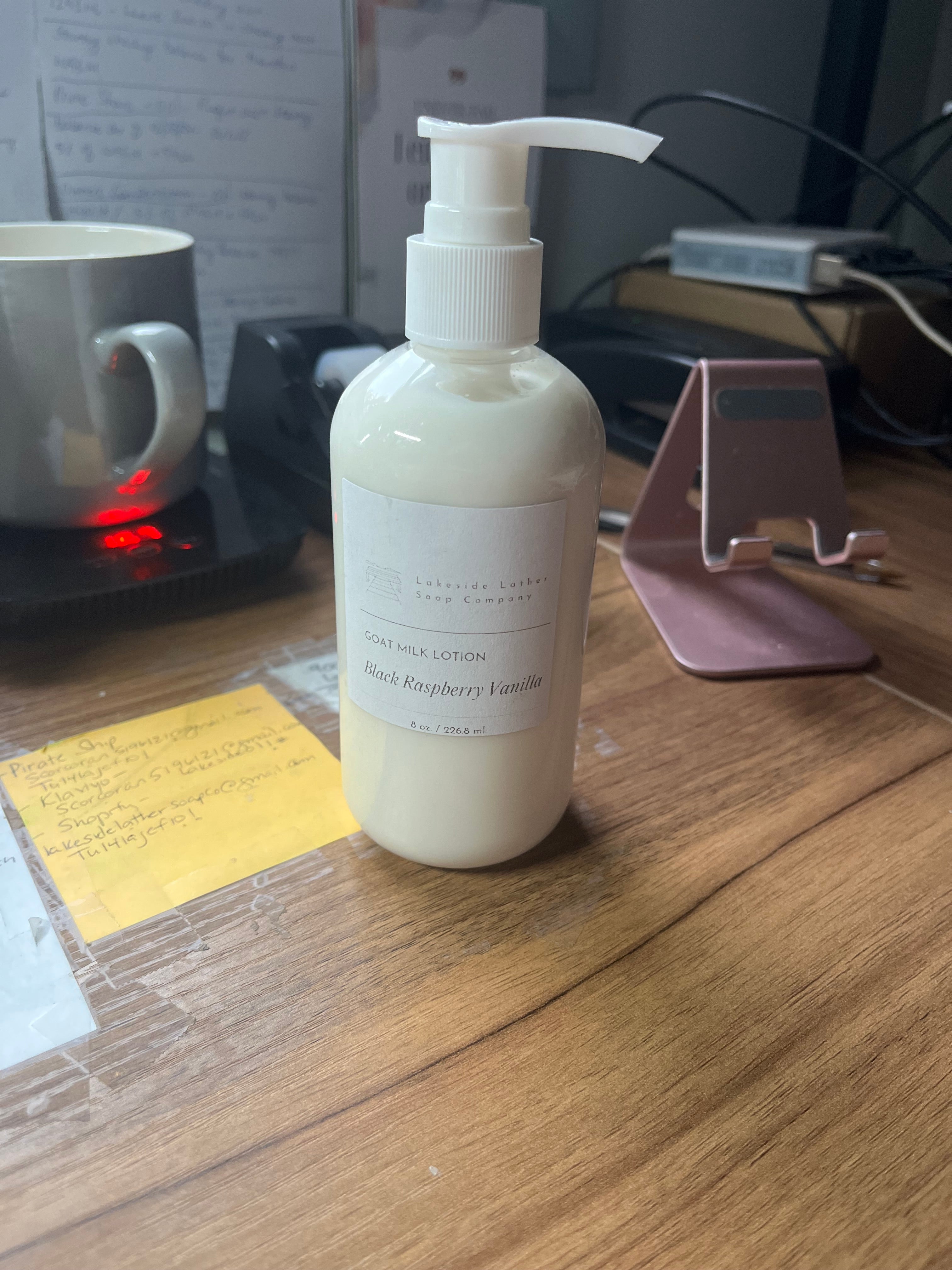 Black Raspberry Vanilla Goat Milk Lotion